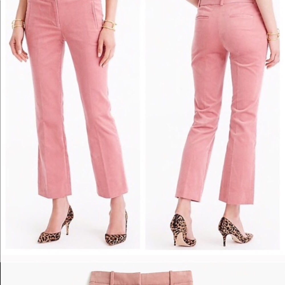 J. Crew Blush Corduroy Pants